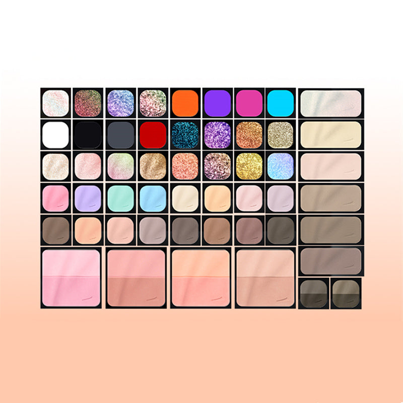 QianYan Fantasy Color Eyeshadow & Highlighter & Blusher DIY Makeup Palette T3995