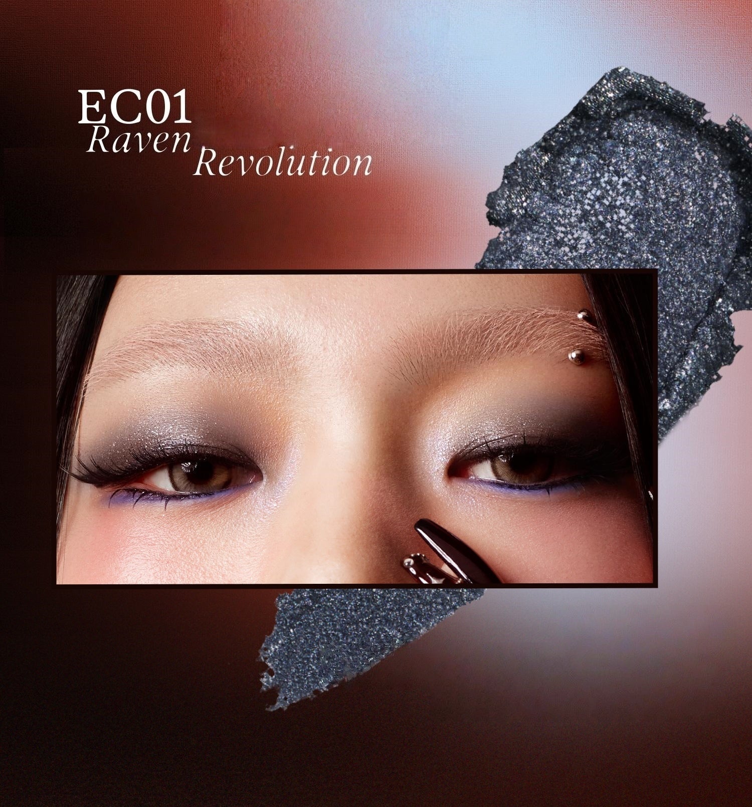 INSBAHA Halloween Lunar Eclipse Collection Lipstick & Eyeshadow & Blusher T5278