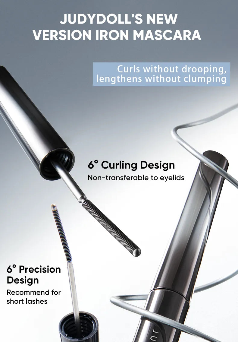 JUDYDOLL Sport Chic Collection 6° Curling 3D Iron Mascara T4101