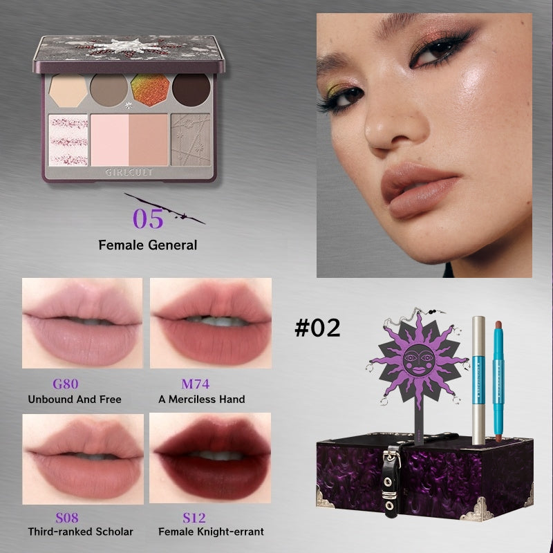 Girlcult Martial Arts World Collection All-In-One Makeup Gift Box T5398