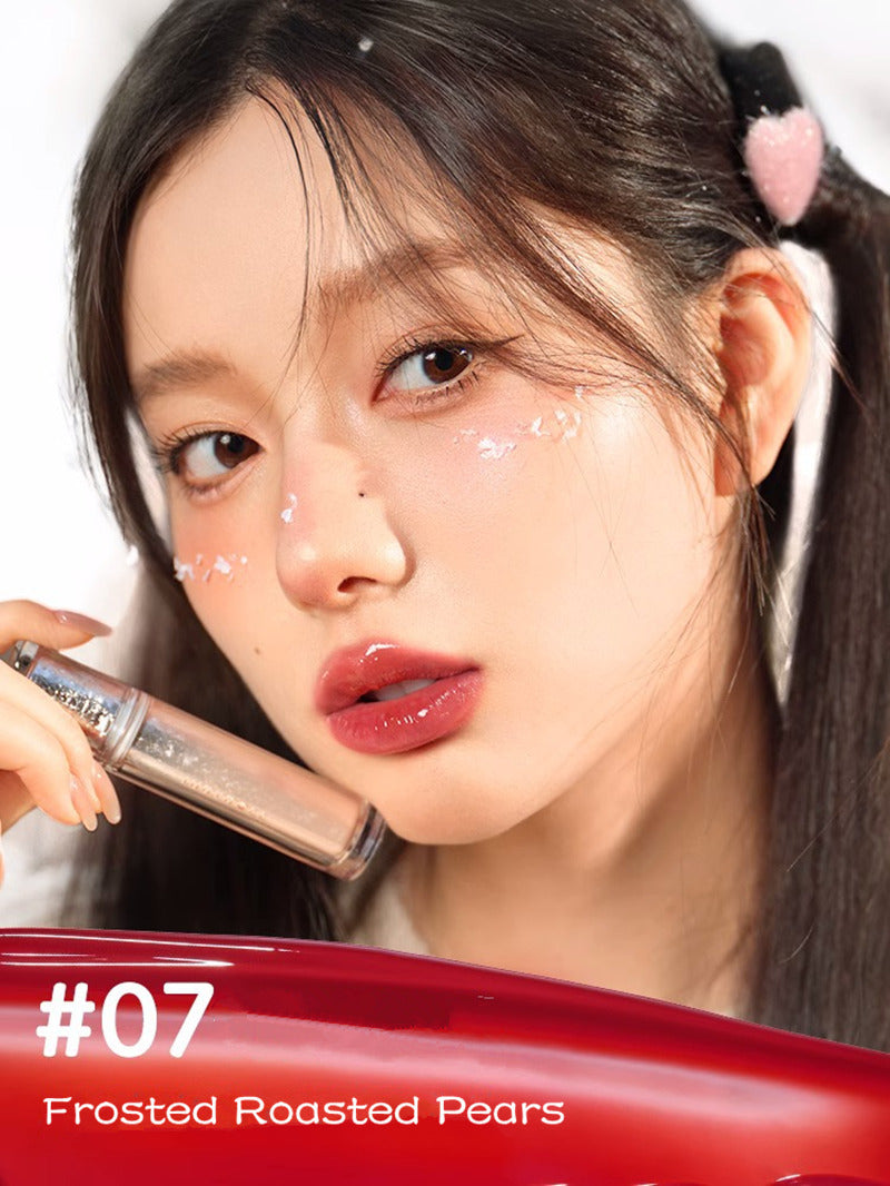 JUDYDOLL Glossy Watery Ice Iron Mirror Lip Gloss T3472