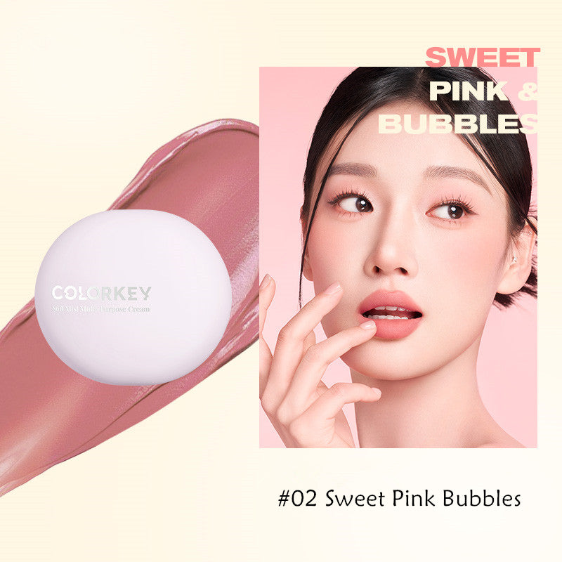 COLORKEY Toffee Matte Multi-Use Makeup Cream for Blusher & Eyeshadow & Lipstick T3951