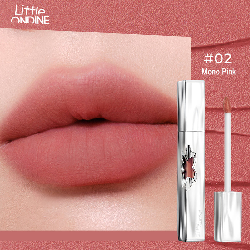 LITTLE ONDINE Blossom Mood Velvet Matte Lip Mud T3800