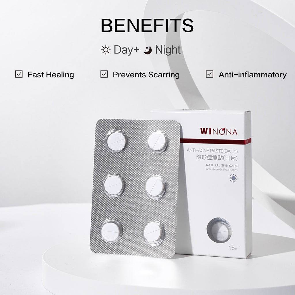 WINONA Acne Spot Treatment Invisible Anti-Acne Paste 18 PCS T3479