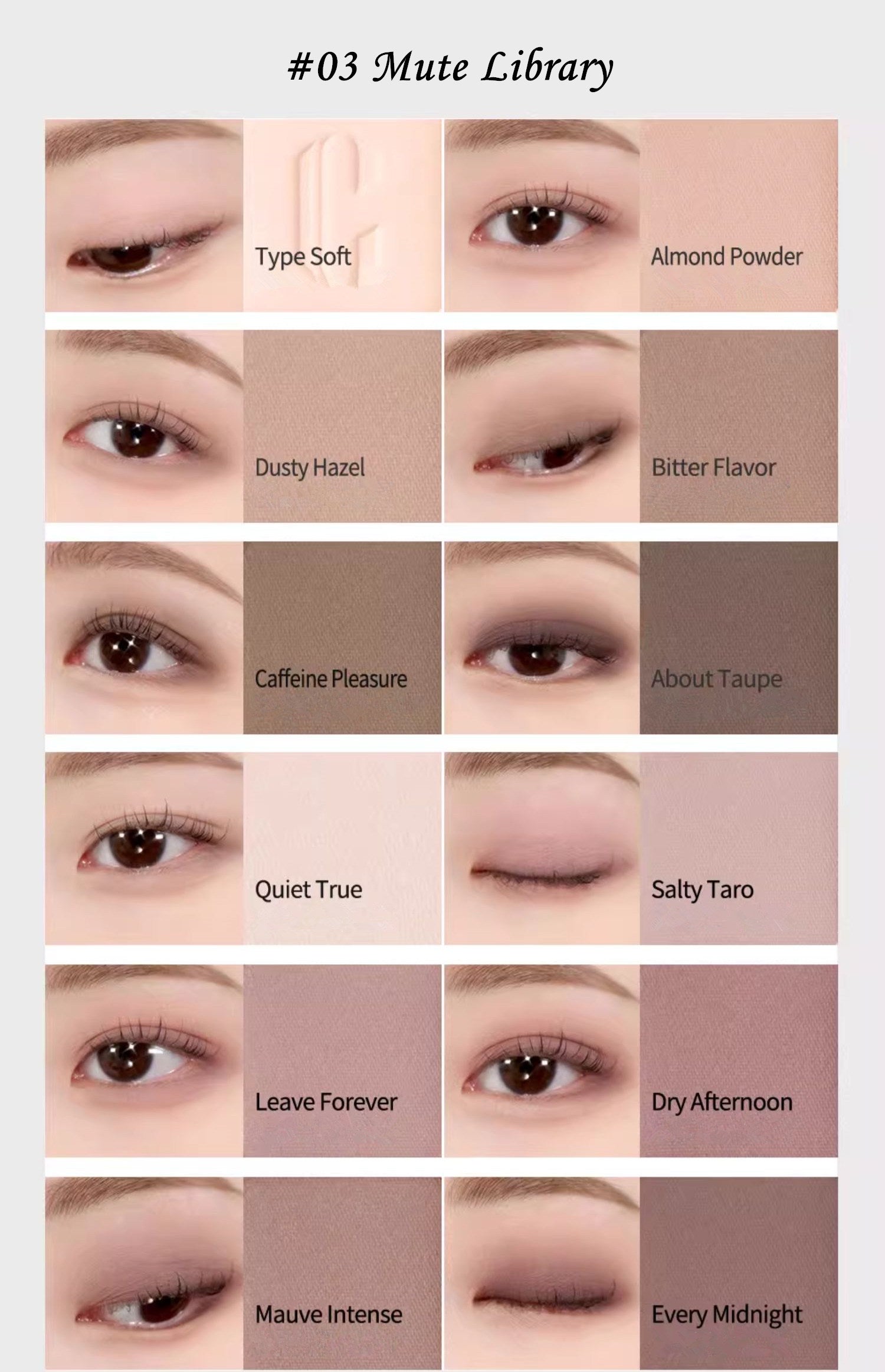 CLIO Star River Sand Sea 12 Colors Eyeshadow Palette T4342