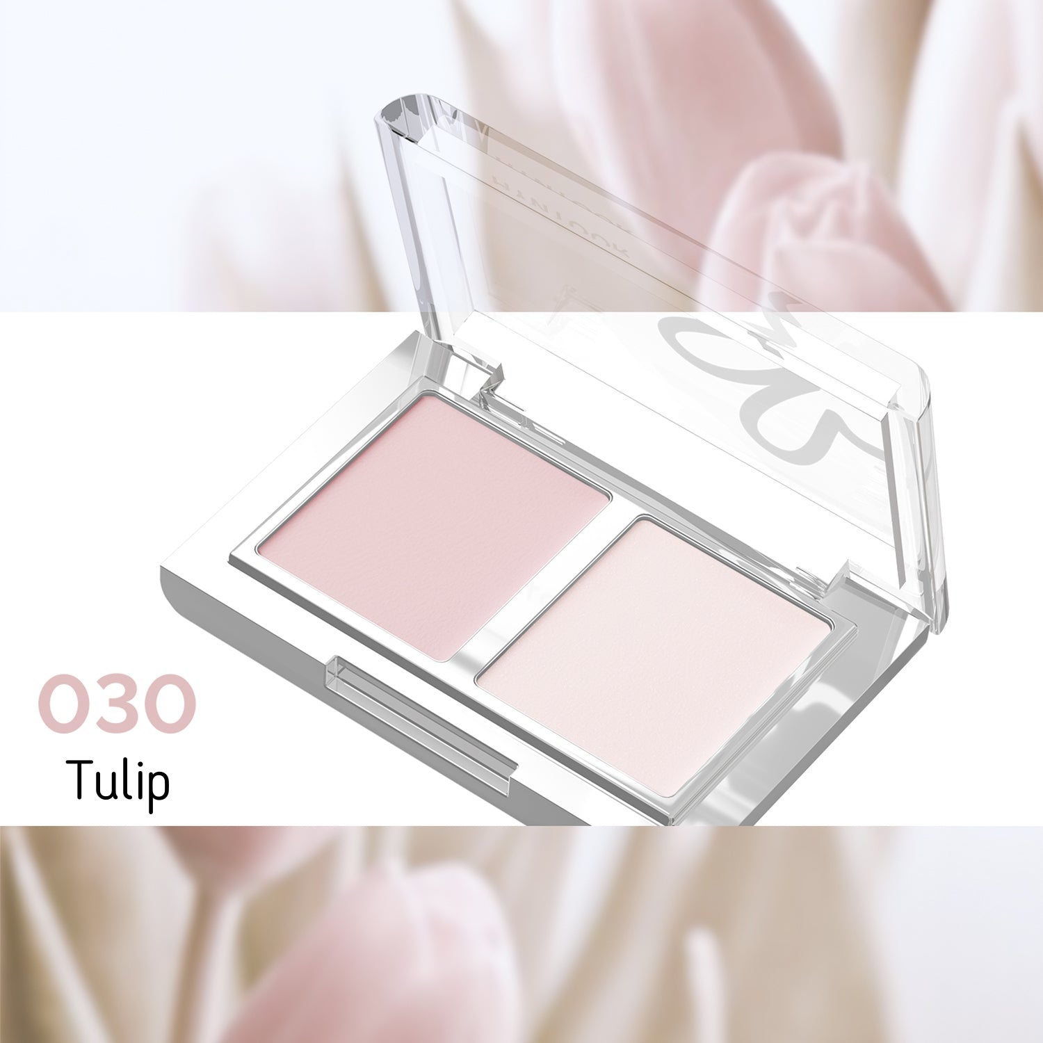 HYNTOOR Vinca Collection 2-Color Eyeshadow Palette T4827