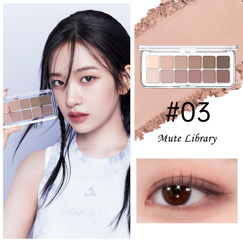 CLIO Star River Sand Sea 12 Colors Eyeshadow Palette T4342