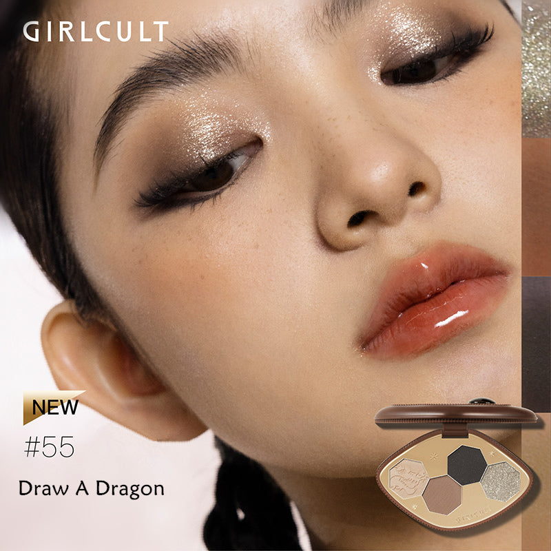 Girlcult Gold Digger Belle Series Fantasy Chameleon Eyeshadow Palette T3971