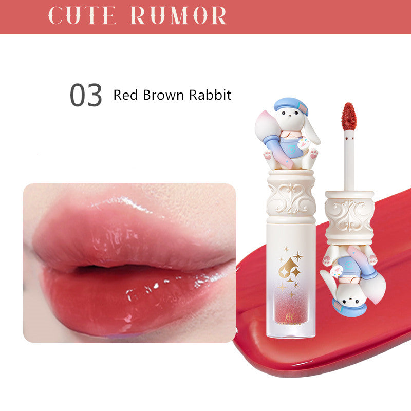 CUTE RUMOR Garden Party Series Moisturizing Mirror Lip Glaze T3701