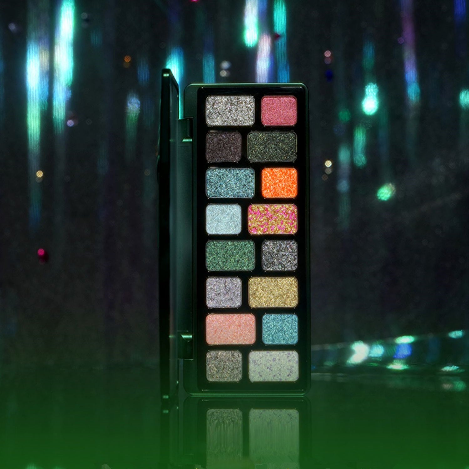 QianYan Cosmic Mind 16-Color Holographic Eyeshadow Palette T3871