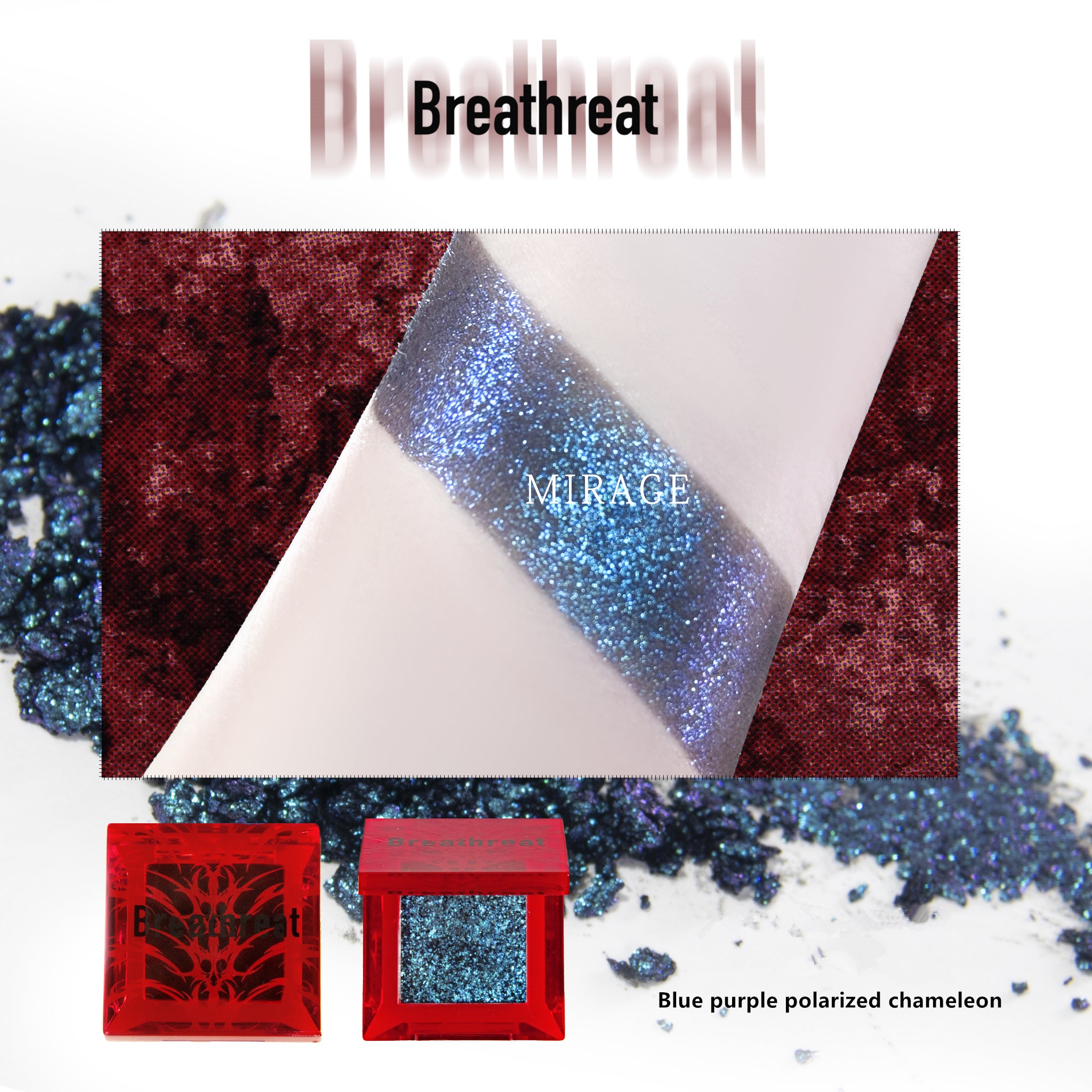 BREATHREAT Break Free Collection DIY Chameleon Eyeshadow Palette T4212