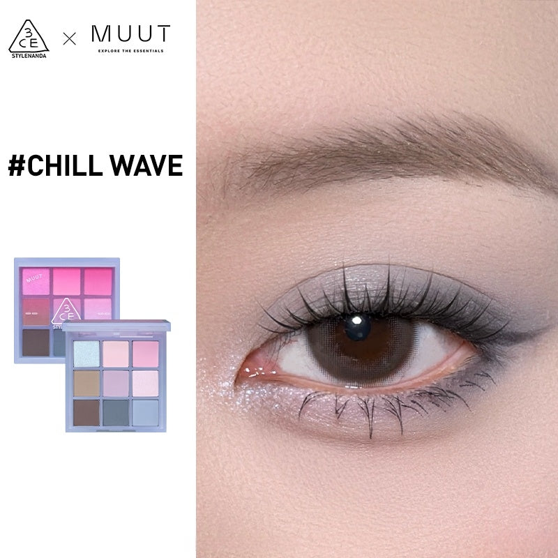 3CE X MUUT Beauty Meets Fashion 9-Colors Eyeshadow Palette T4758