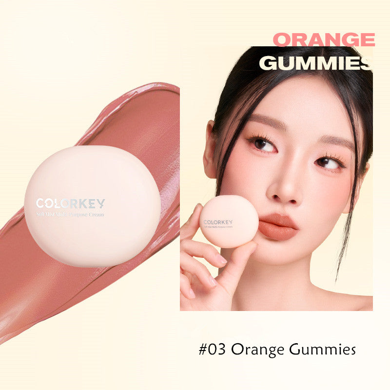 COLORKEY Toffee Matte Multi-Use Makeup Cream for Blusher & Eyeshadow & Lipstick T3951