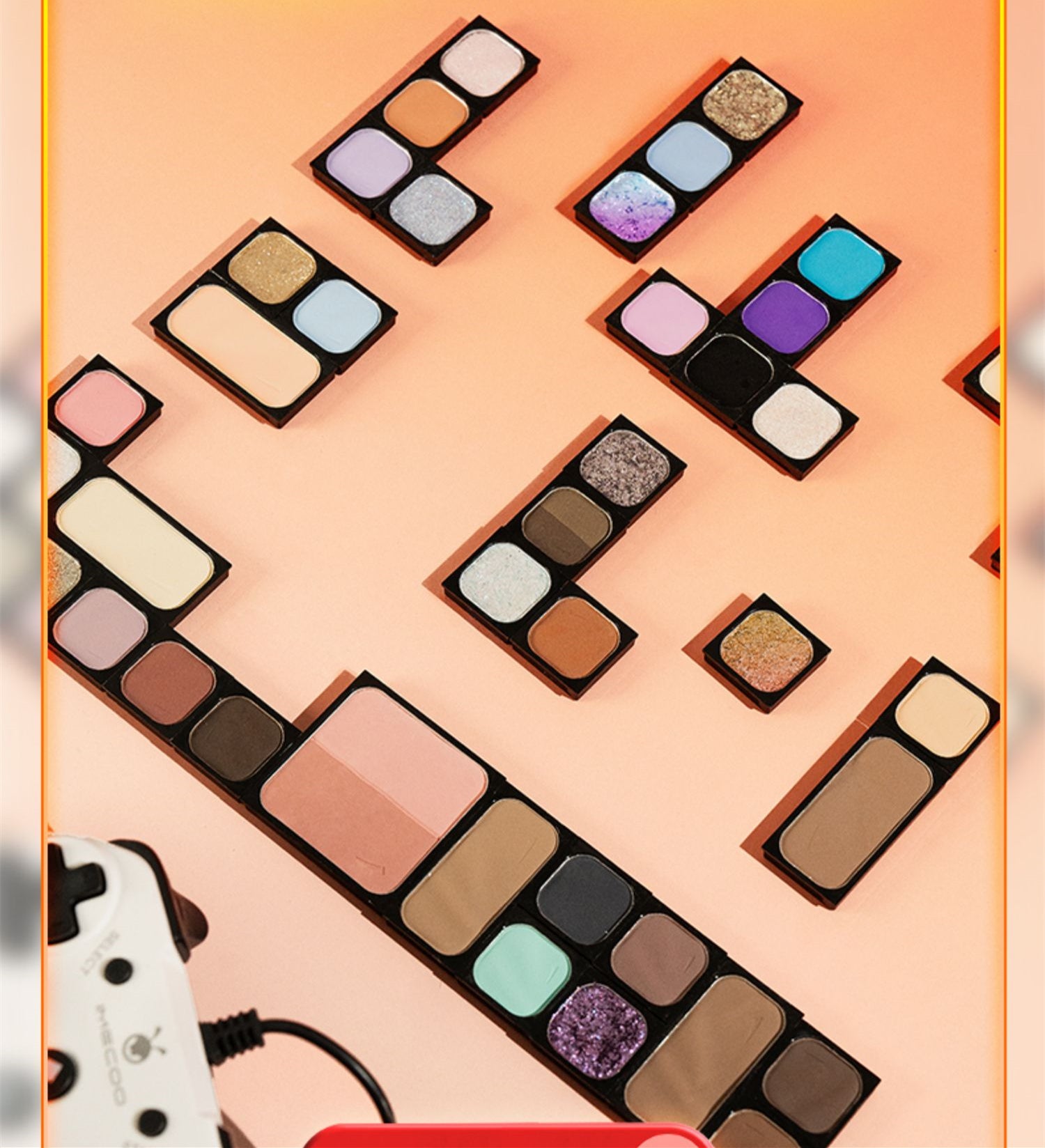 QianYan Fantasy Color Eyeshadow & Highlighter & Blusher DIY Makeup Palette T3995