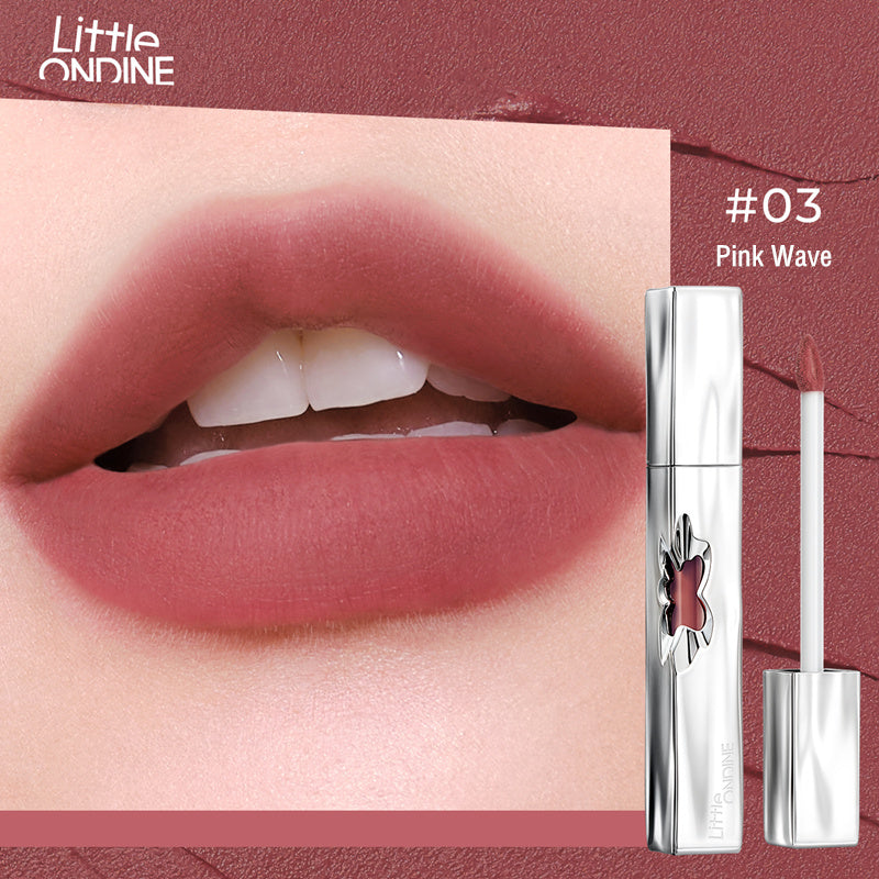LITTLE ONDINE Blossom Mood Velvet Matte Lip Mud T3800