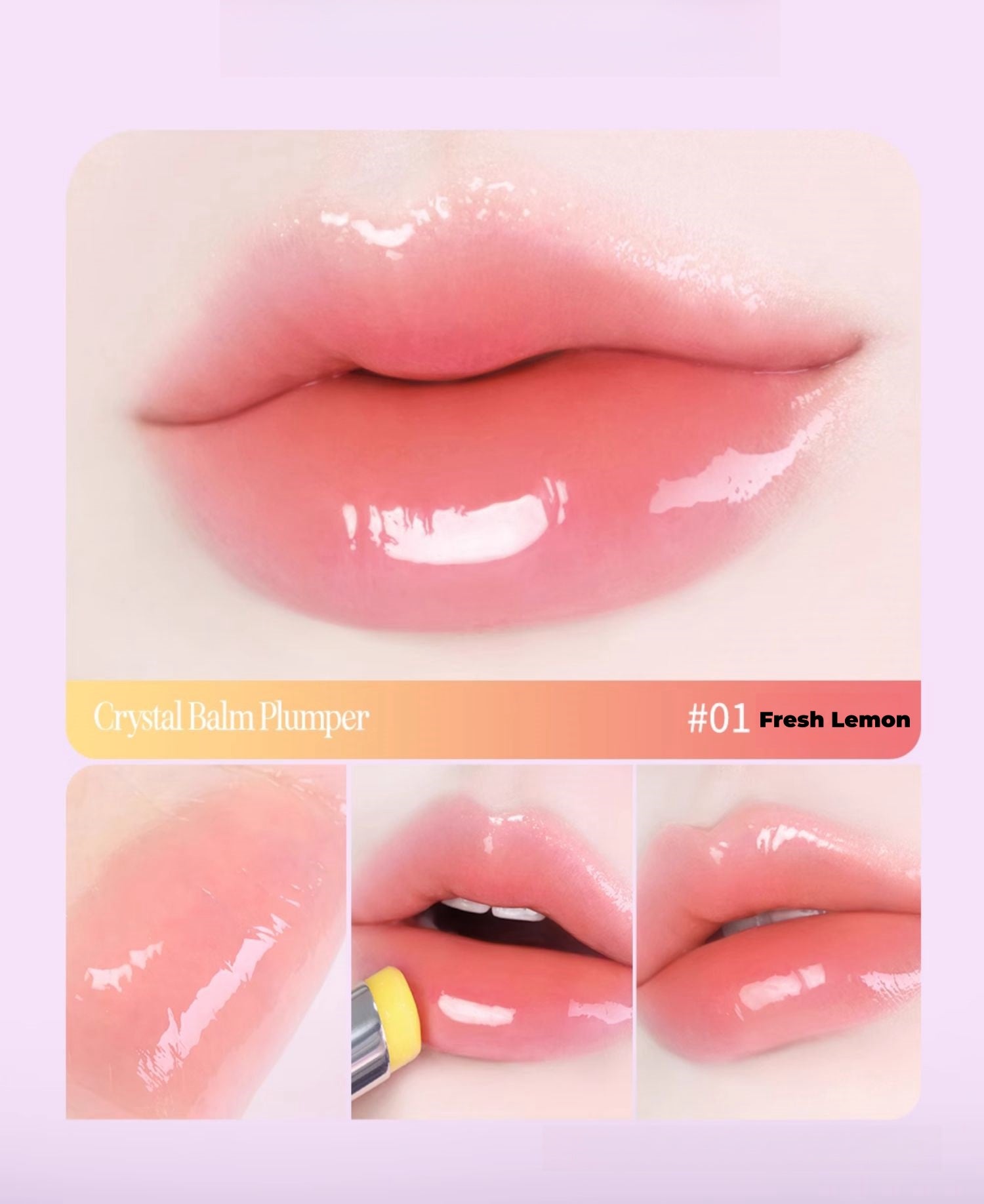 CLIO Crystal Balm Plumper Moist Lipstick T4353