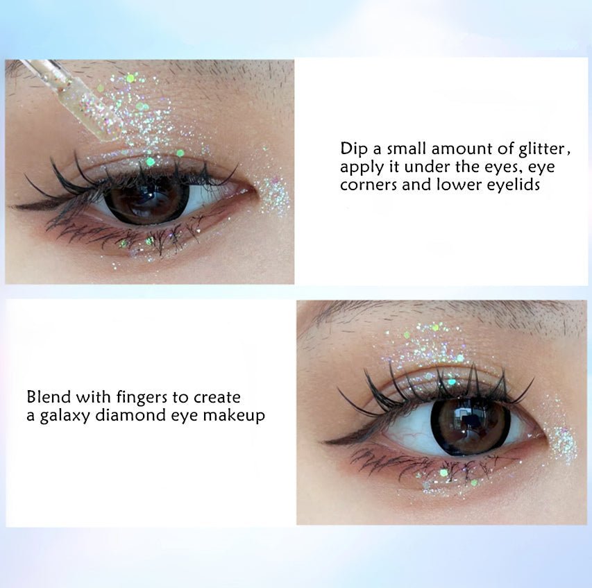 SheenEffect Diamond 3D Holographic Liquid Eyeshadow T3922