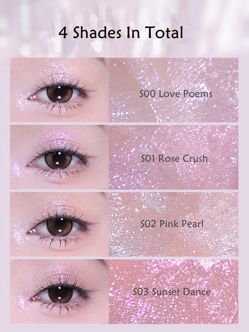 ظلال عيون أحادية اللون لامعة من جيرلز كراش T4009