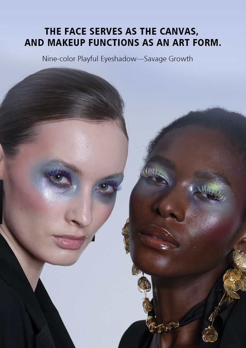 CHARM VARY Savage Growth 9-Color Chameleon Eyeshadow Palette T4728