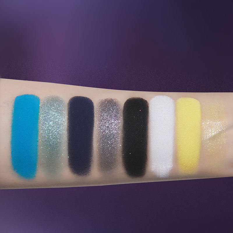 HUAXU Wonderful World 8-Color Eyeshadow Palette T3849