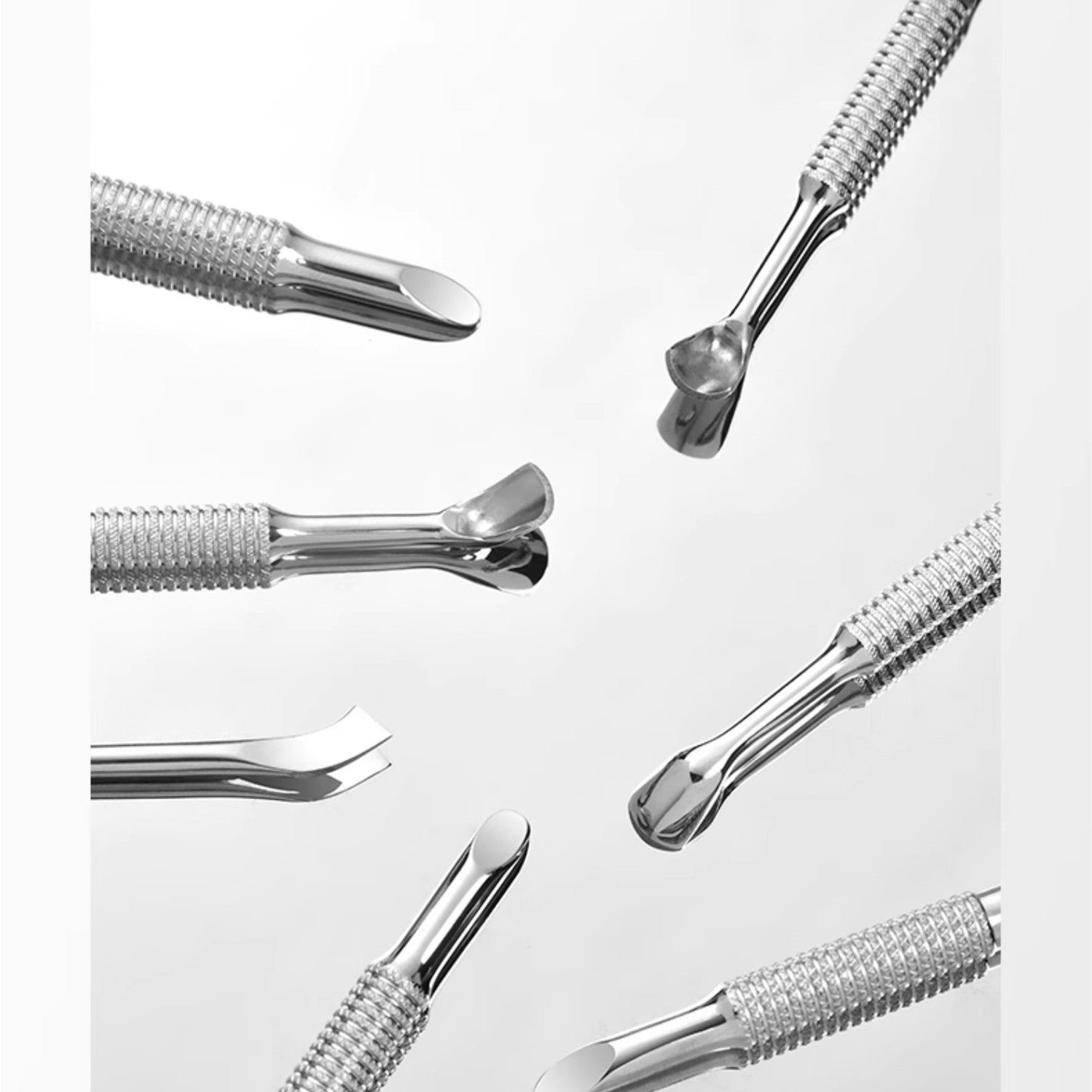 KellyKessa Professional Special Steel Steel Cuticle Pusher Dead Skin Remover T3513