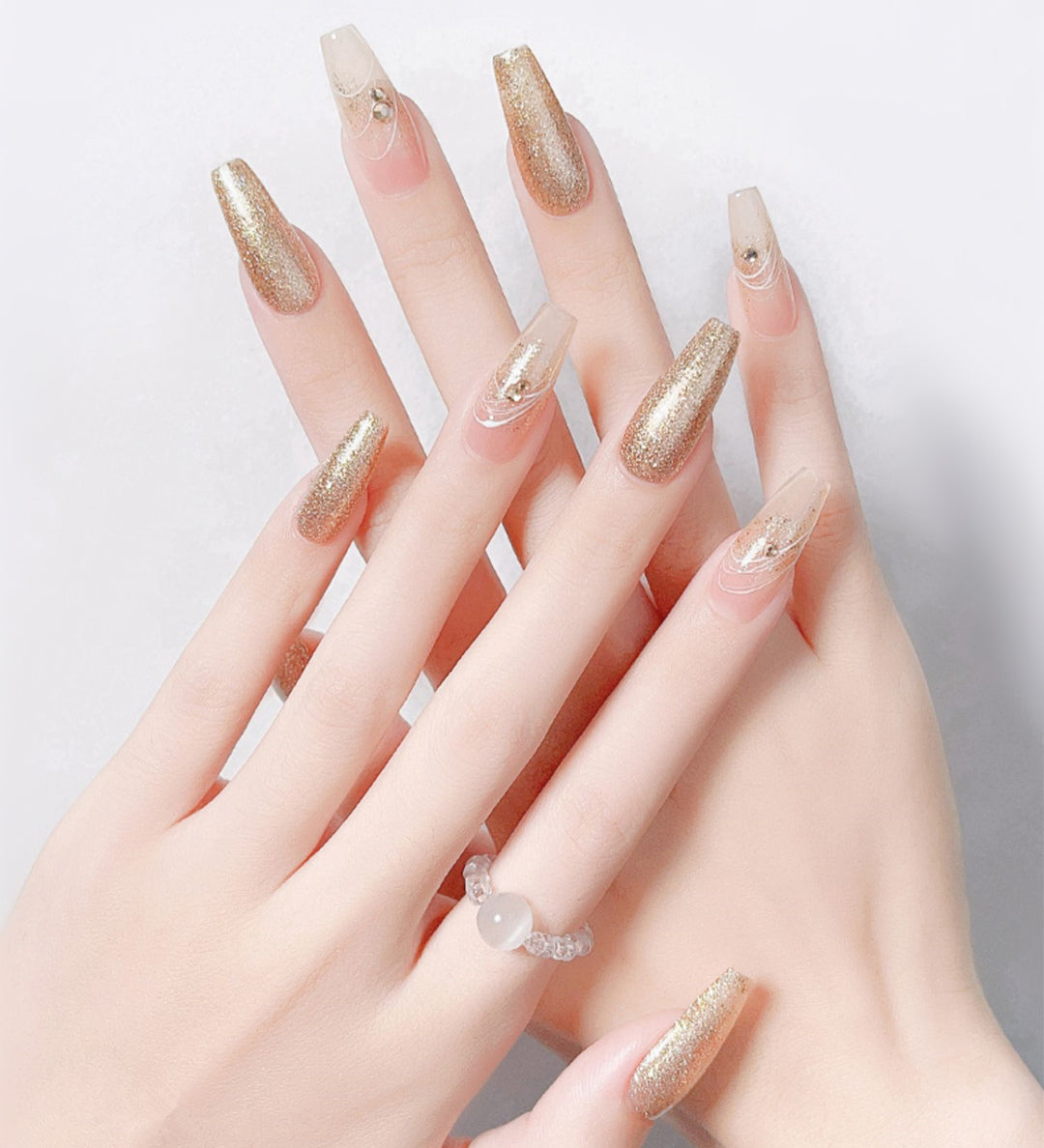 KellyKessa 15ml Professional Champagne Series Glitter Gel Polish T3500
