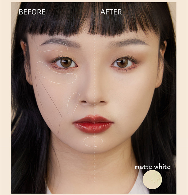 Girlcult Mountain Sea Series Matte & Pearlescent Highlighter Powder T3032