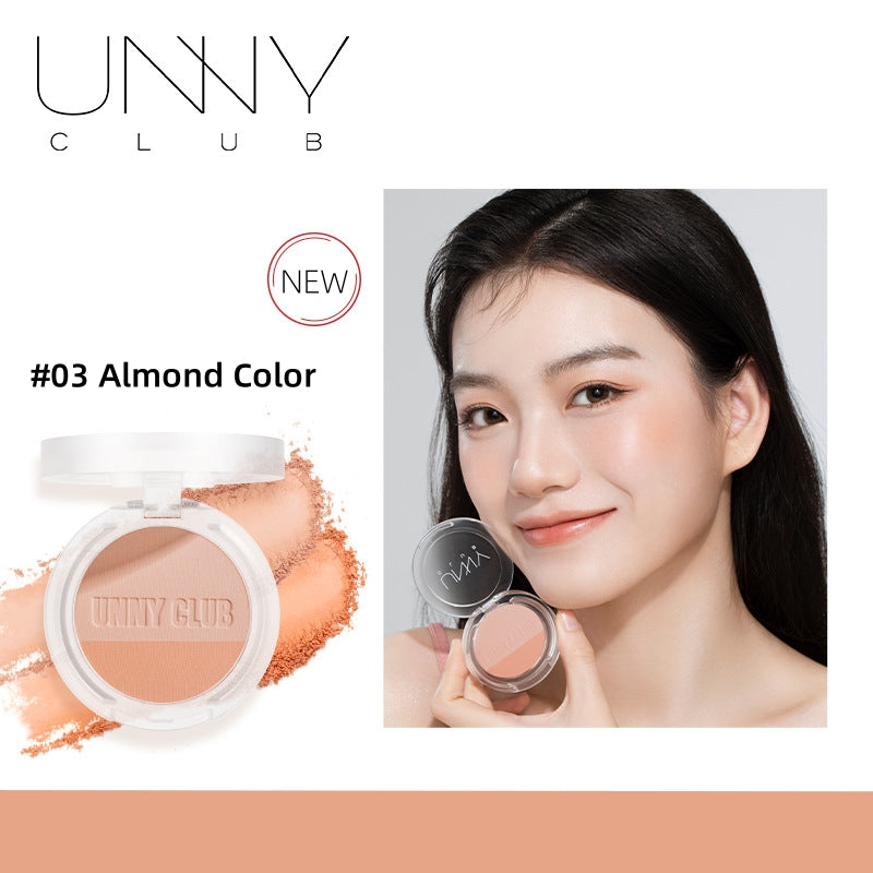 UNNY CLUB Satin Matte & Shimmer Makeup Blusher T2459