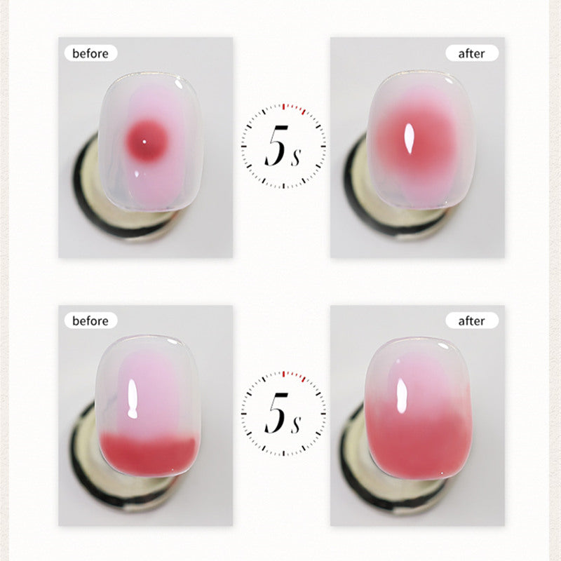 KaSi 15ml Sund Multifunktionel Hurtig Blomstrende Gel Polish T3593