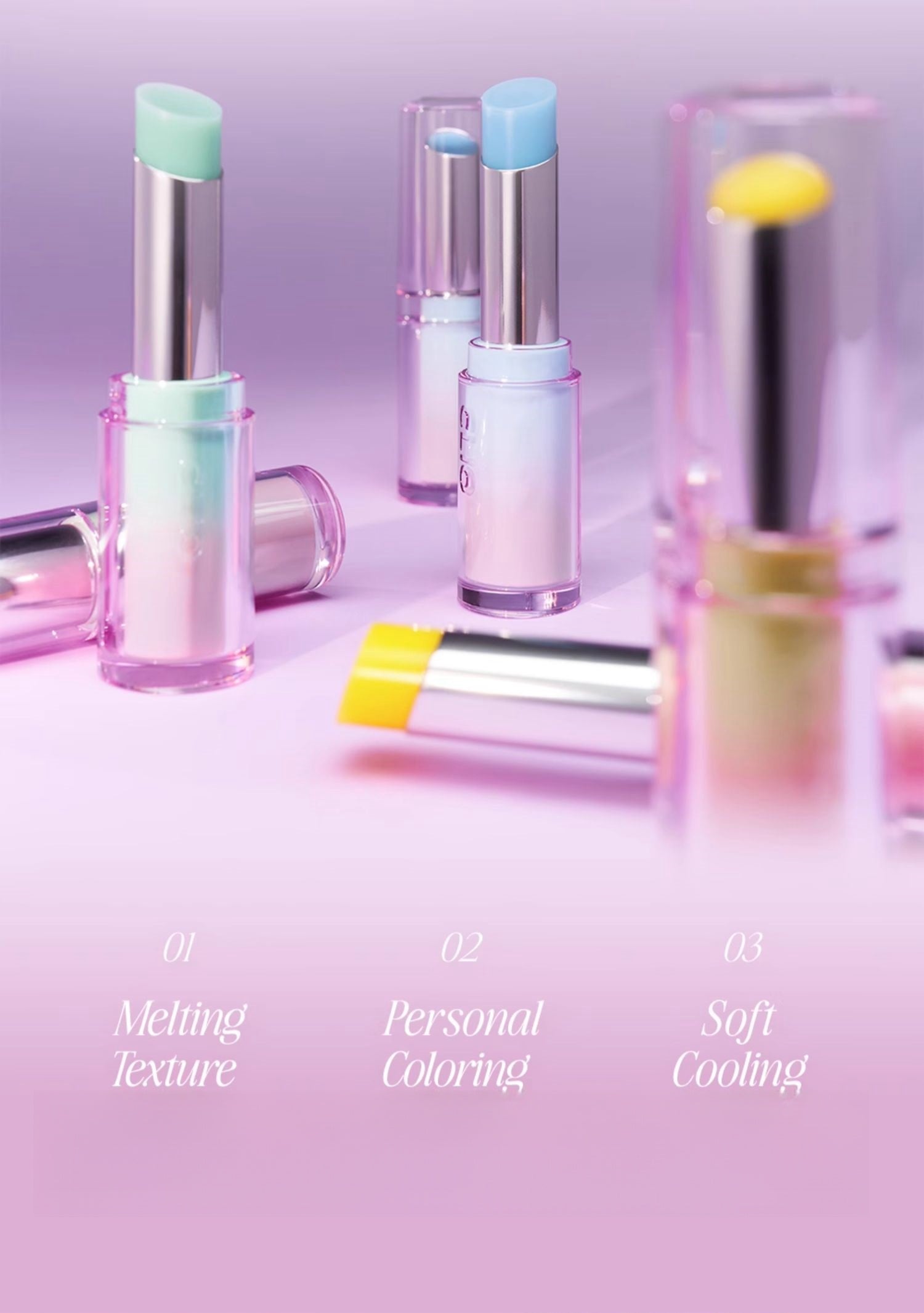 CLIO Crystal Balm Plumper Moist Lipstick T4353