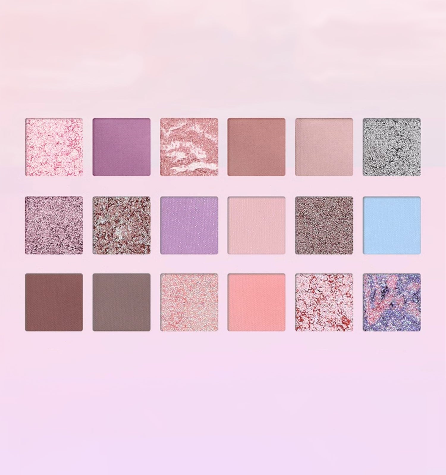 Febble 18 Color Parrot Chameleon Eyeshadow Palette T3914