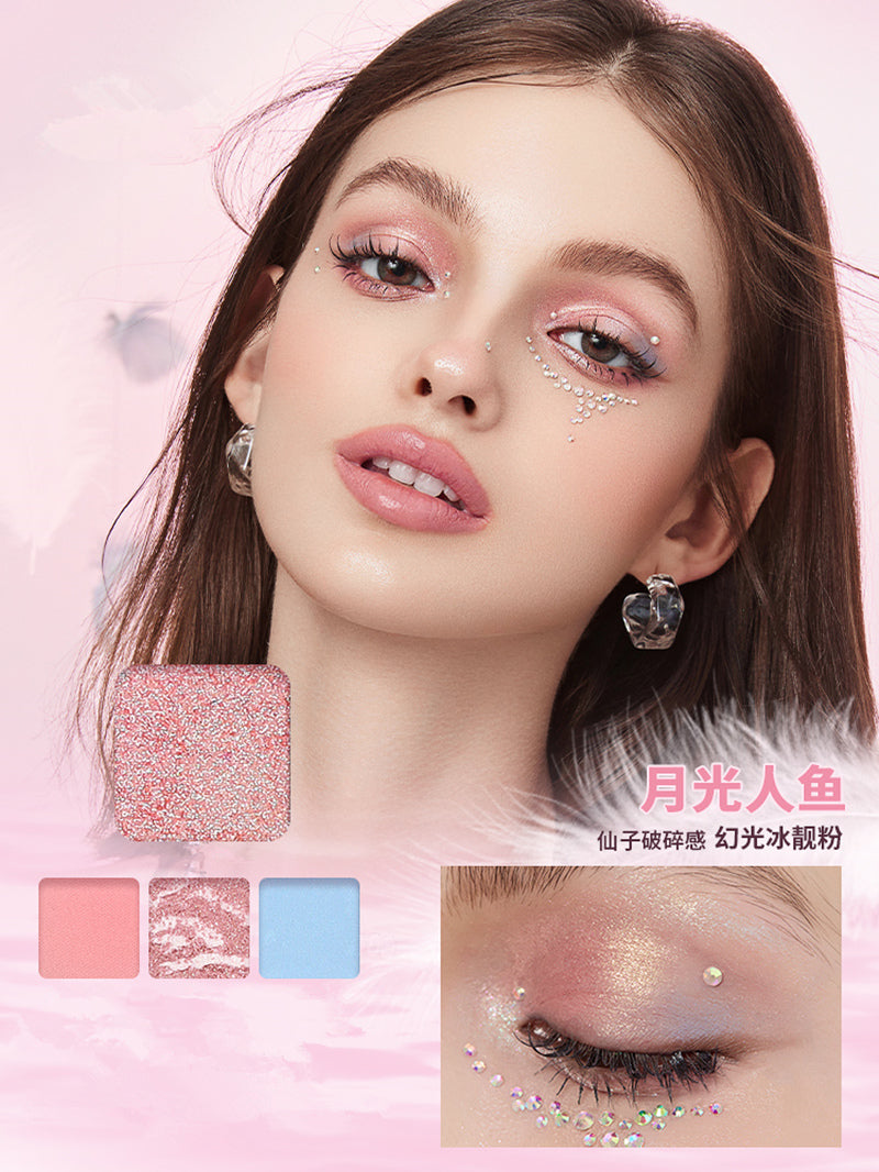 Febble 18 Color Parrot Chameleon Eyeshadow Palette T3914