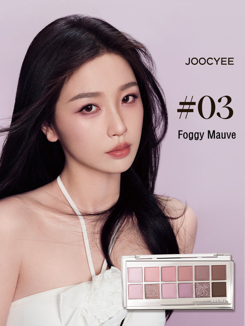 JOOCYEE 12 Shades Matte Pearlescent Eyeshadow Palette T3866