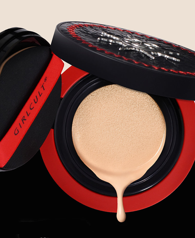 Girlcult Oil Control Matte Air Cushion Foundation For Oil Skin T3896