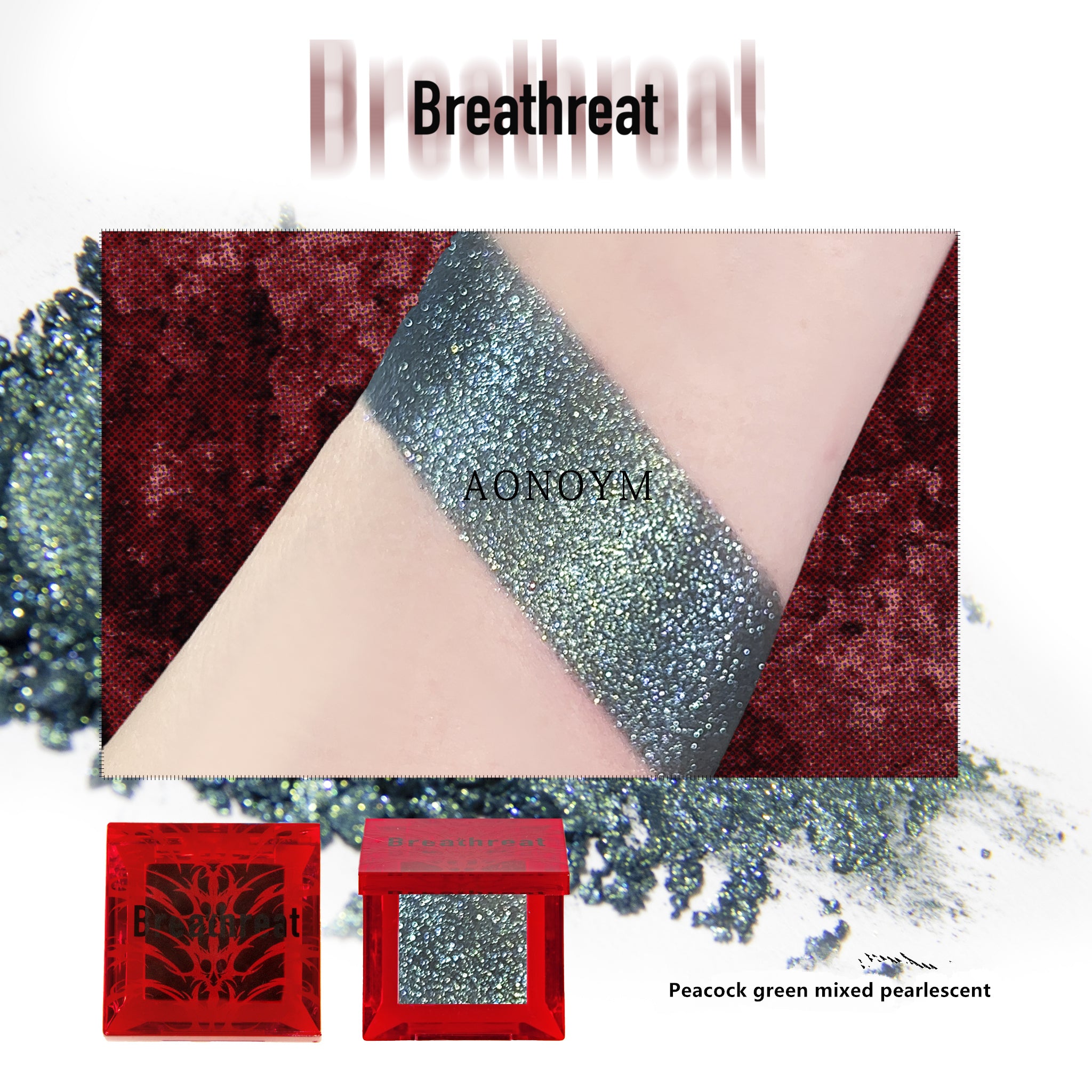 BREATHREAT Break Free Collection DIY Chameleon Eyeshadow Palette T4212