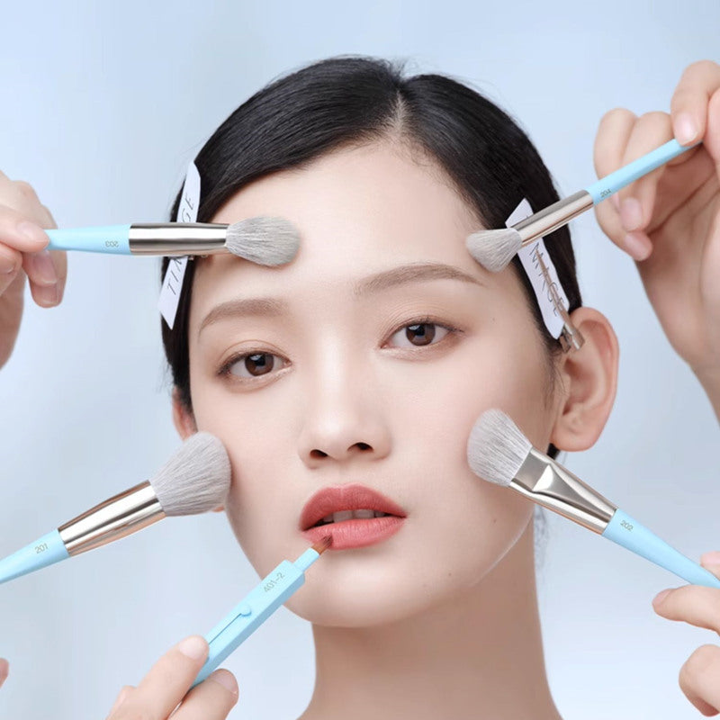 TIMAGE Professional Contouring Brush 2 Pcs Set T3335