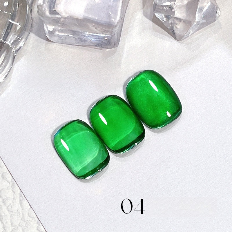 DANZHIHE 12g Rainbow Glass Gel Polish T4713