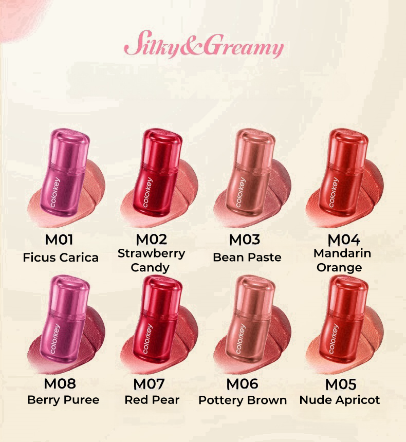 COLORKEY Velvet Silky Creamy Matte Lip Mud T4305