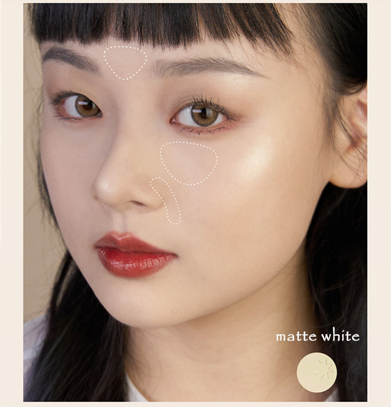 Girlcult Mountain Sea Series Matte & Pearlescent Highlighter Powder T3032