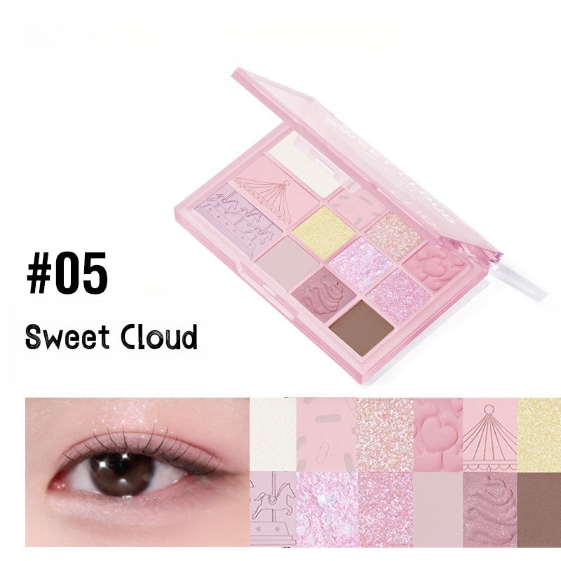CLIO Sweet Pleasure 12 Colors Eyeshadow Palette T4408