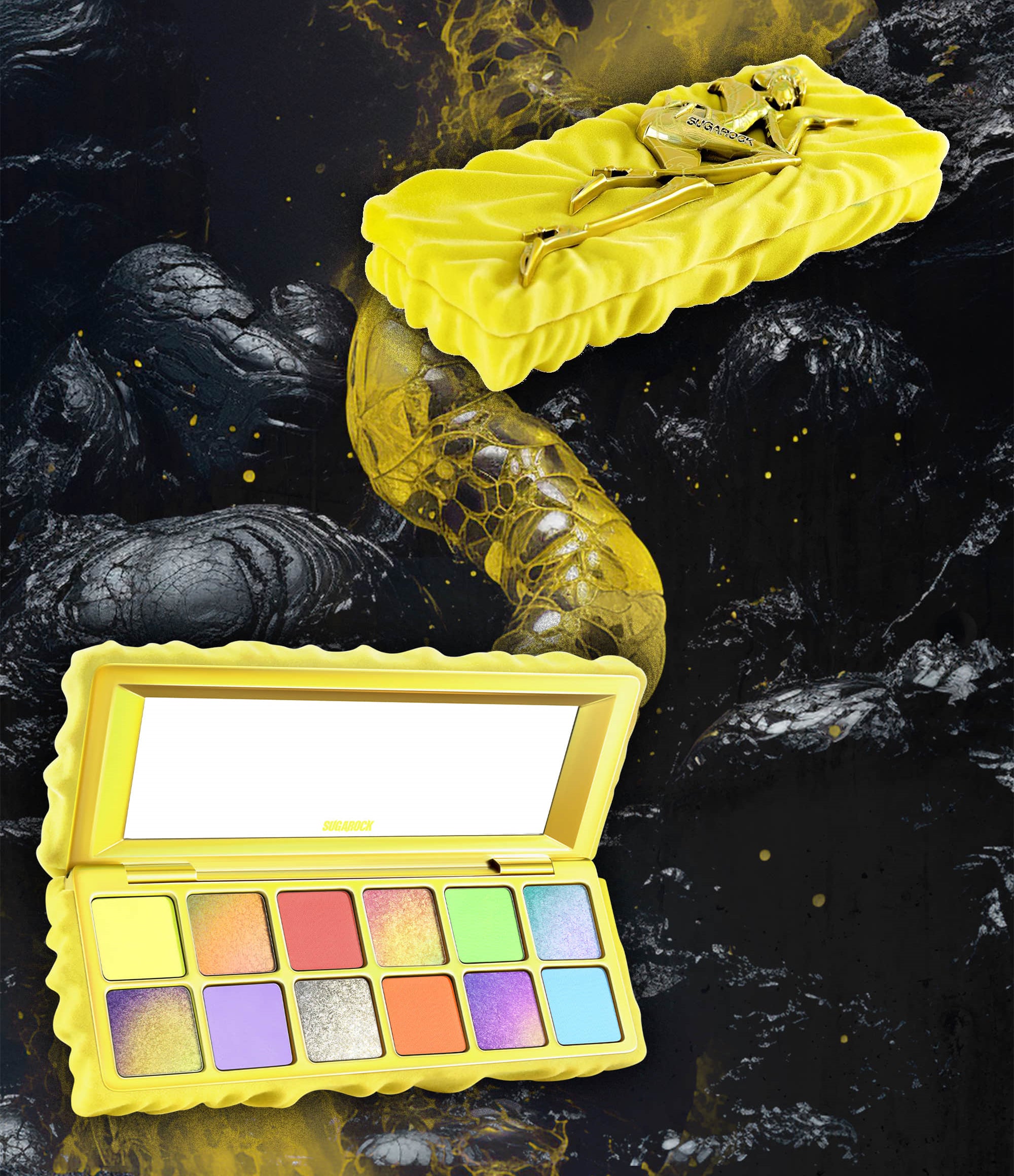 SUGAROCK Extravaganza / First Twilight 12-Color Eyeshadow Palette T3835