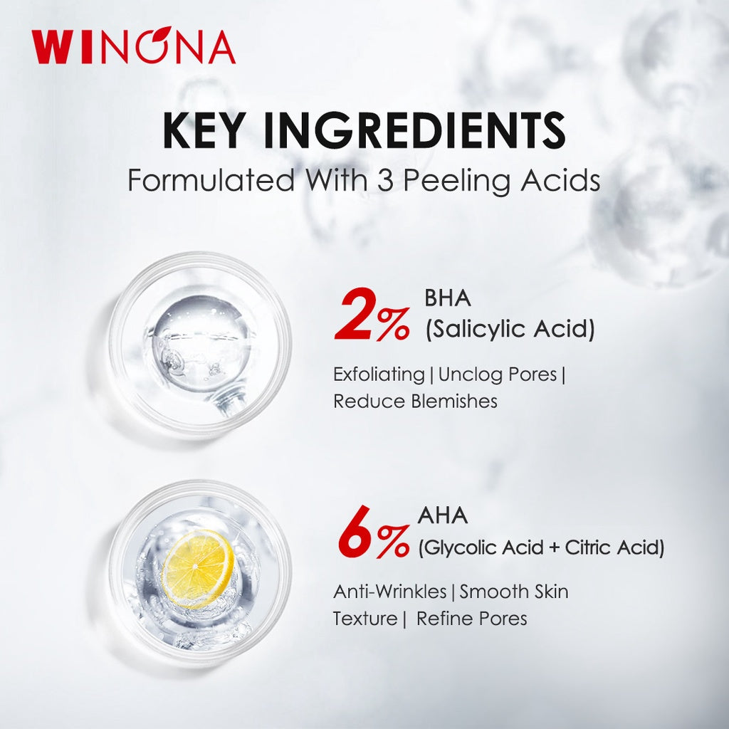 WINONA BHA Series Compound Salicylic Acid Regenerating Anti-Acne Serum T3478