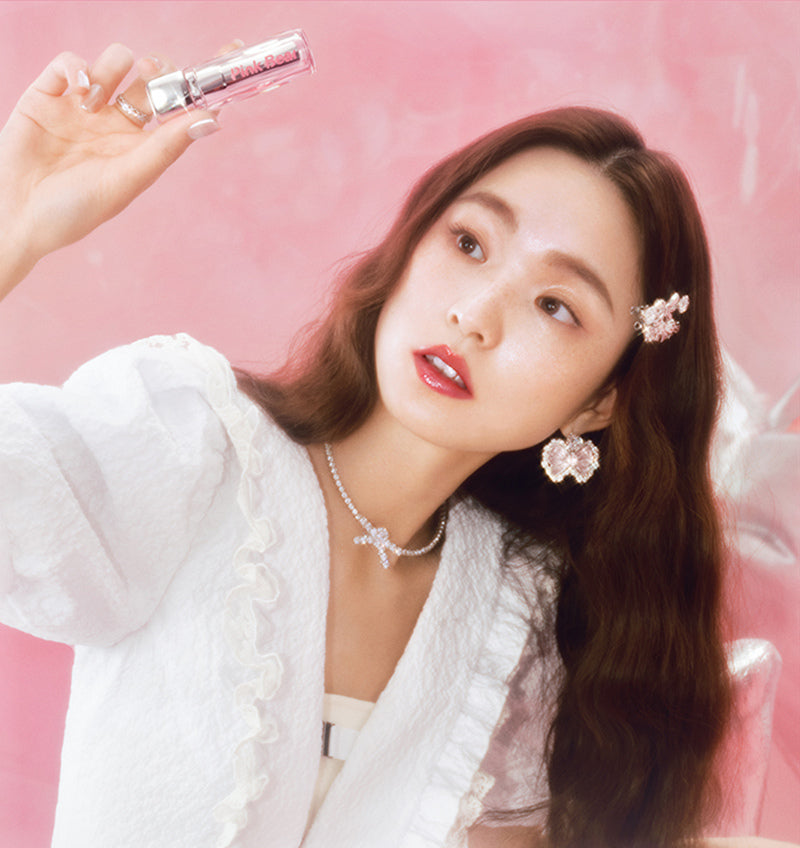 PINK BEAR Sugar Gloss Water Essence Mirror Lipstick T3976