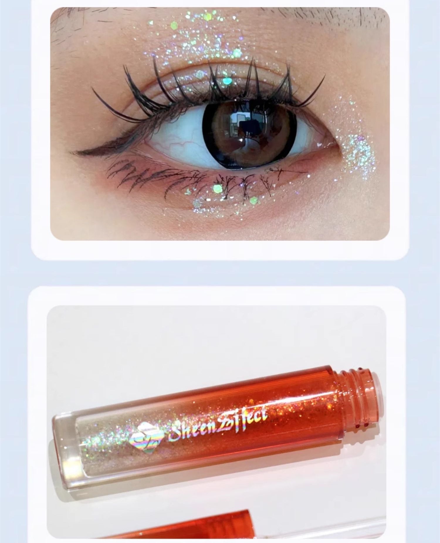 SheenEffect Diamond 3D Holographic Liquid Eyeshadow T3922