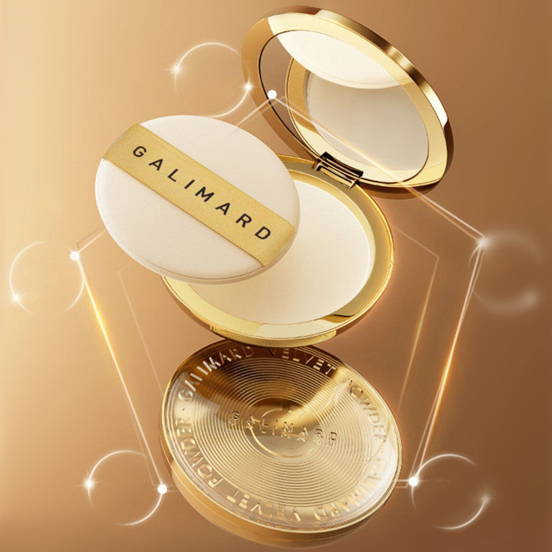 GALIMARD Gold Coin Oil-Control Velvet Matte Pressed Powder T3515