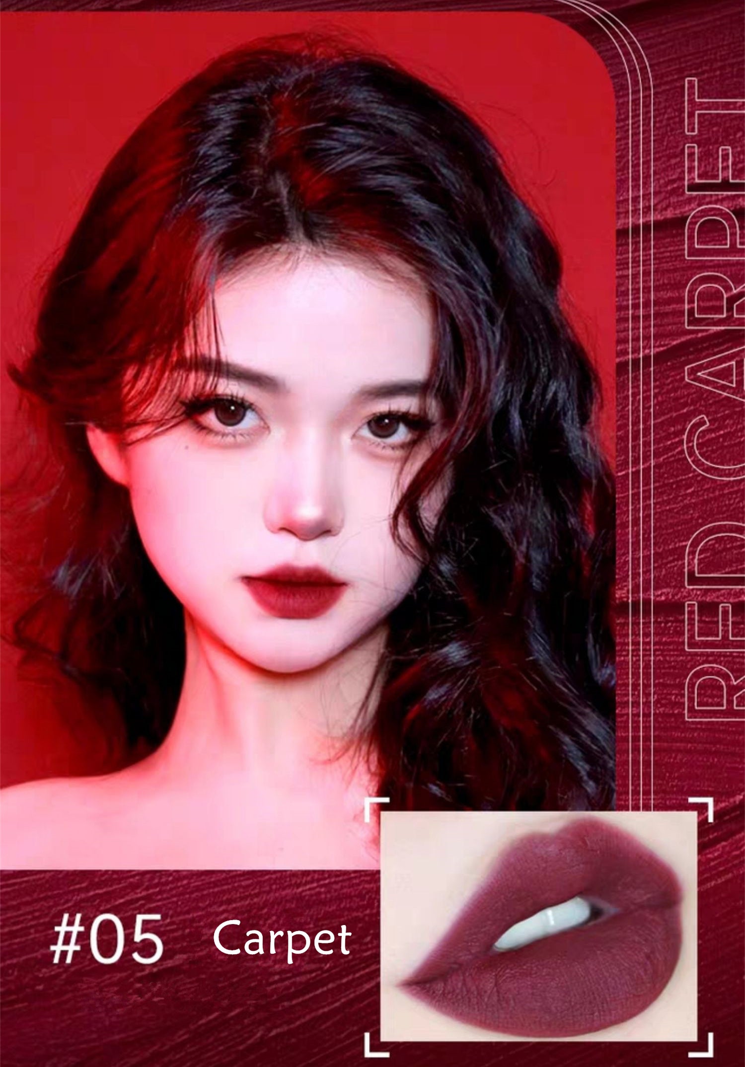 CARMELA Renaissance Retro Matte Lip Clay T4222