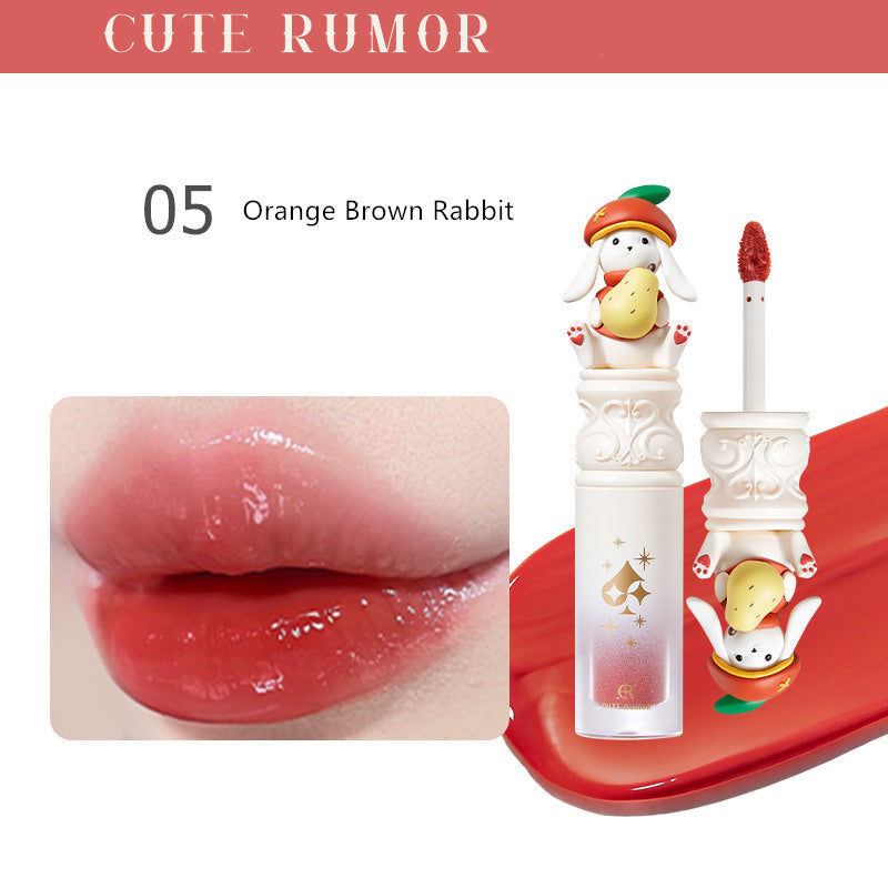 CUTE RUMOR Garden Party Series Moisturizing Mirror Lip Glaze T3701