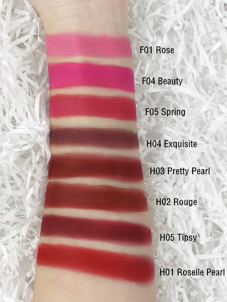 SUET NEI Retro Red Series Monochrome Matte Eyeshadow T3911