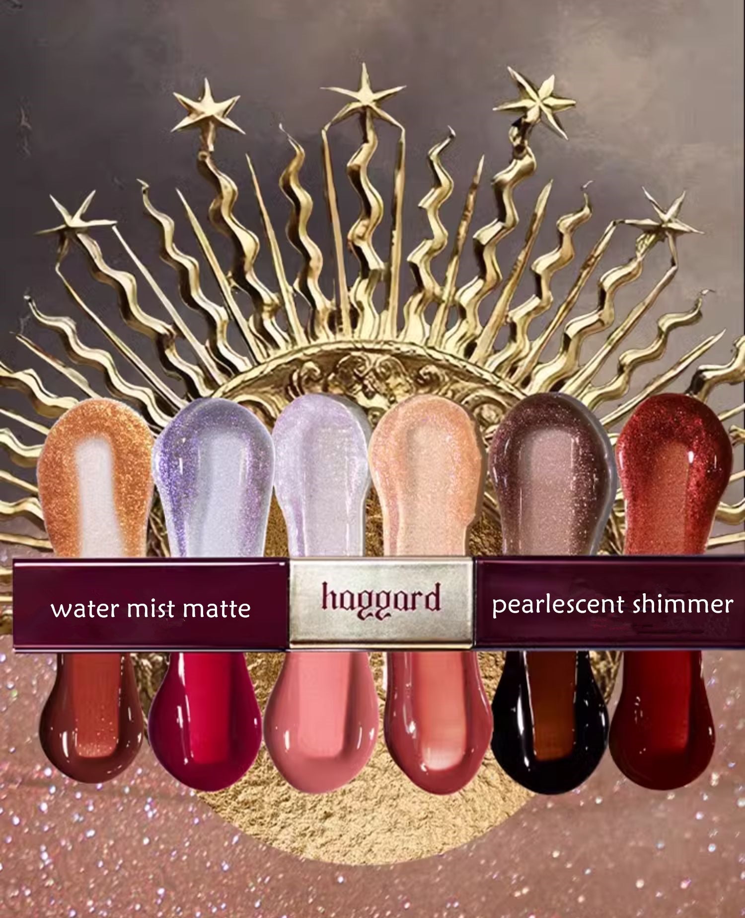 HAGGARD Scepter Series Double-Tube Lip Glaze T3868