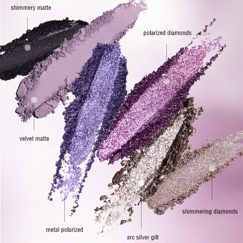 KALEIDOS 4-Color Diamond Shimmer & Matte Eyeshadow Palette T3528